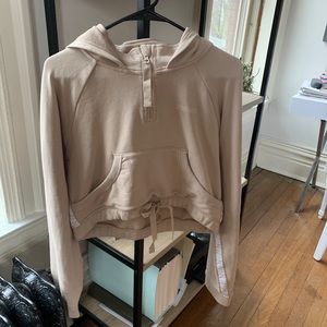 Gymshark Tan Cropped Hoodie!!